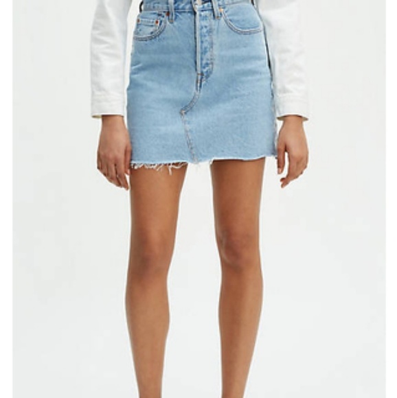 Levi's Deconstructed Skirt - Picture 4 of 7